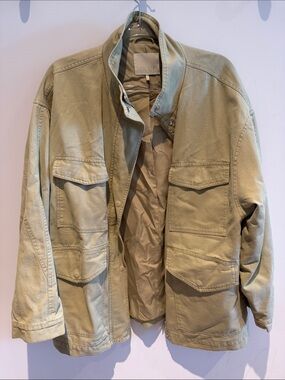 NA-KD Women’s Cargo Jacket (Beige)